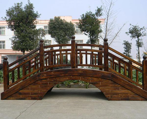 防腐木木橋展示